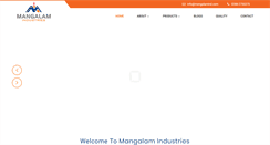Desktop Screenshot of mangalamind.com