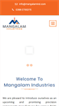 Mobile Screenshot of mangalamind.com
